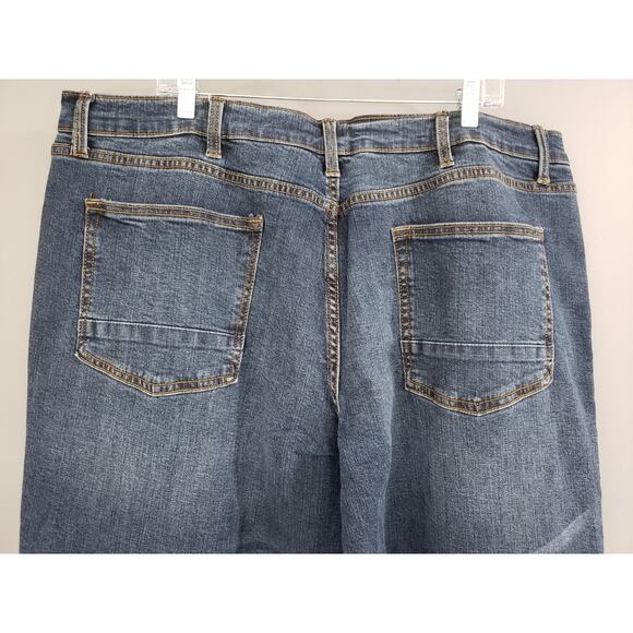 NEW - Size 46x29 Big‎ & Tall Loose Fit Flex Fit Men's Jeans Arizona Jean Co - Picture 5 of 5